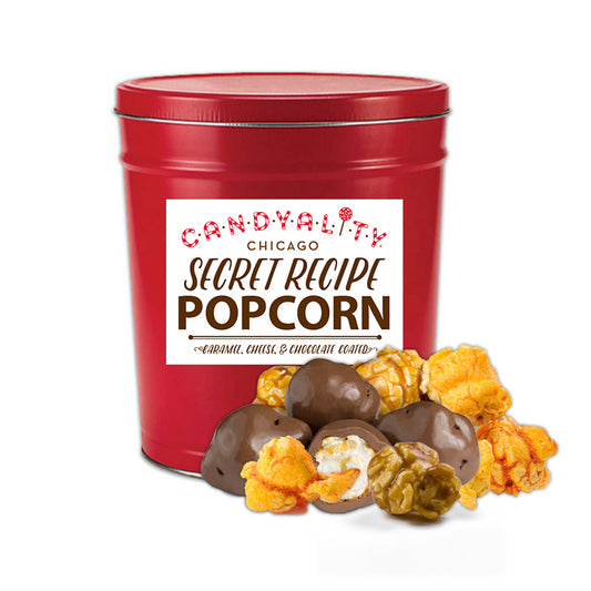 1 Gallon Secret Recipe Popcorn Gift Tin