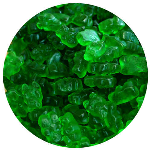 Green Apple Gummi Bears