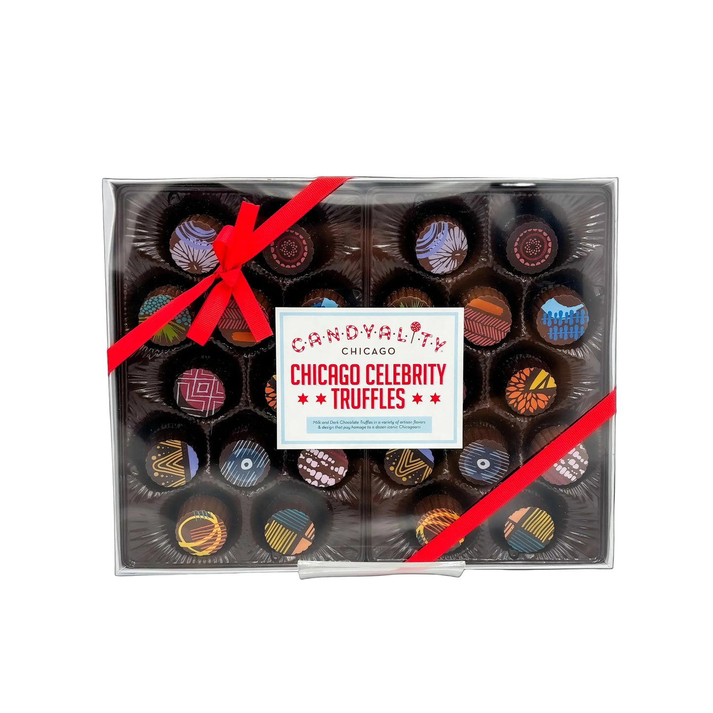 Chicago Celebrity Truffles - 24 Piece