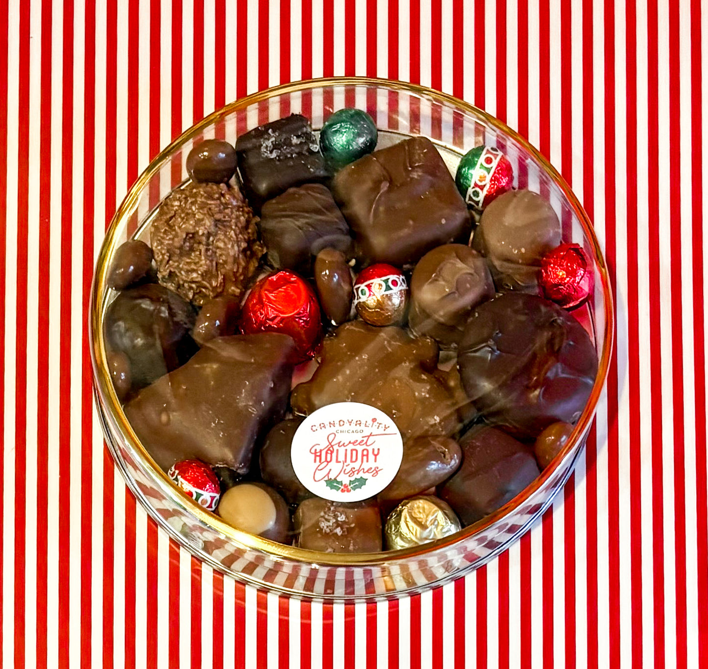 Holiday Chocolate Tin