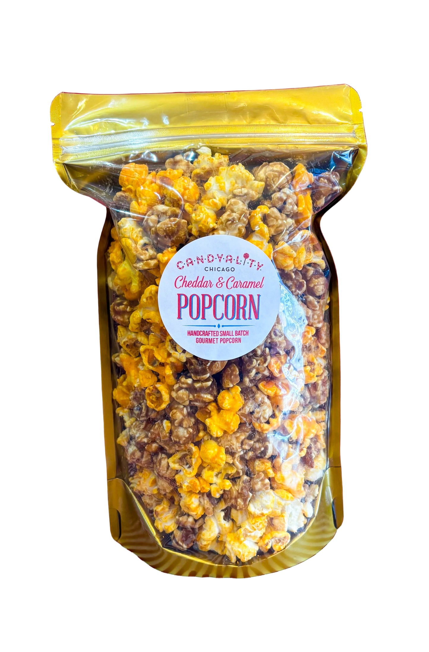 Caramel and Cheddar Popcorn Mix