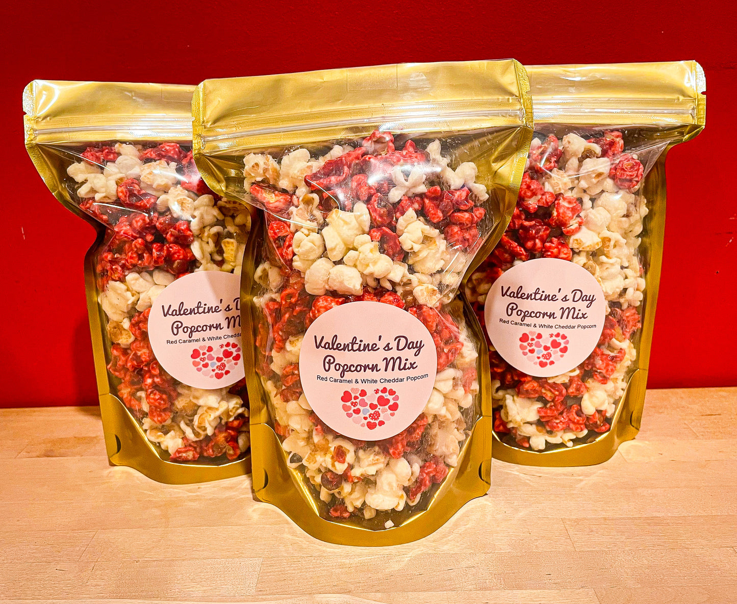Valentine's Day Popcorn Mix