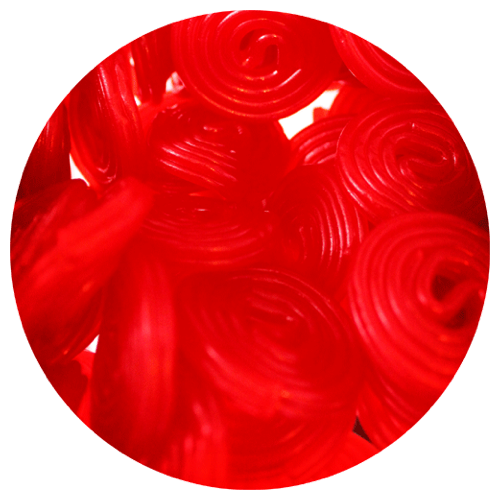 Red Licorice Wheels