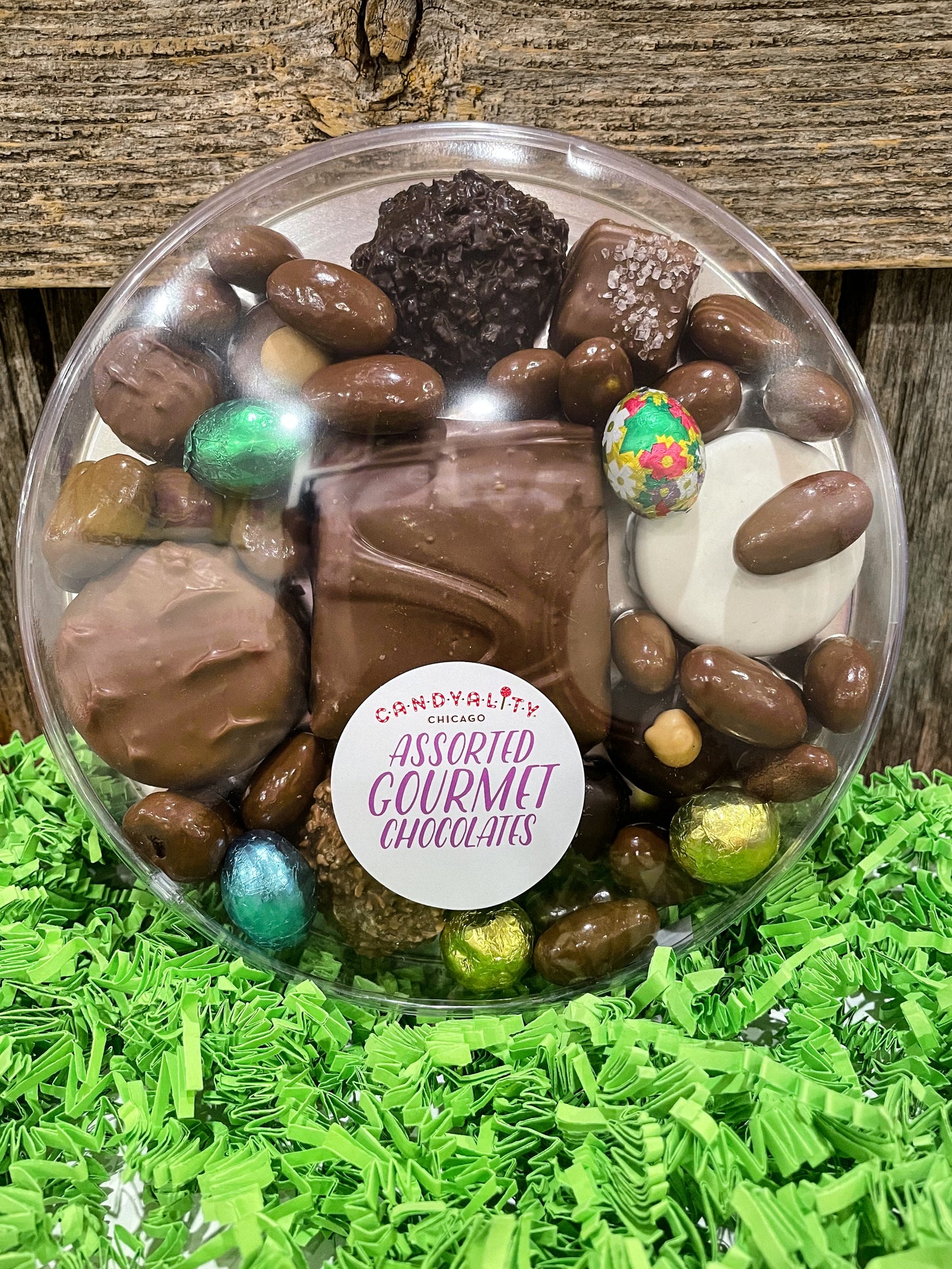 Spring Assorted Gourmet Chocolate Tin