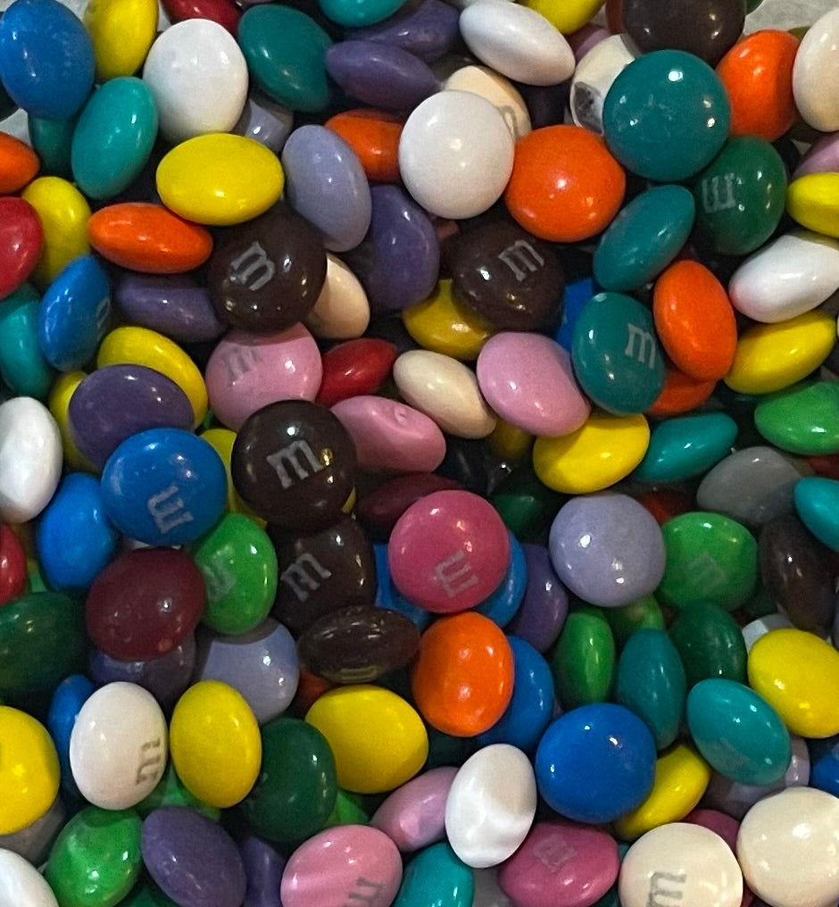 M M Color Chart 21 colors of M & M's – Candyality 312, LLC
