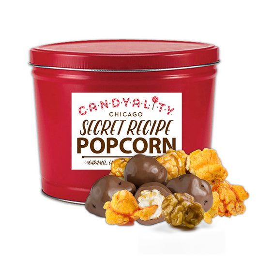 2 Gallon Secret Recipe Popcorn Gift Tin