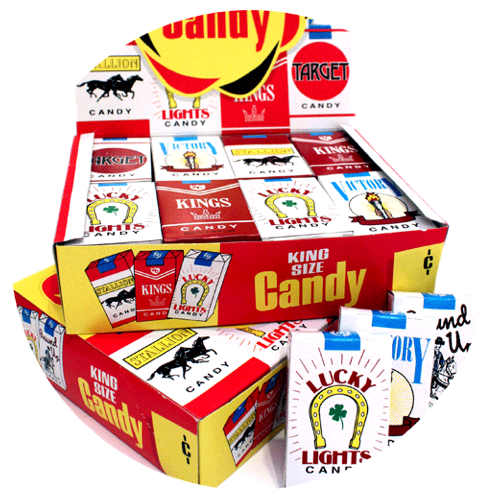 Candy Cigarettes - Case of 24