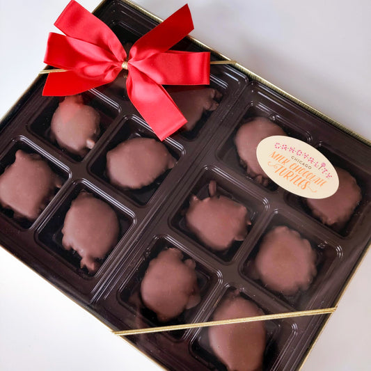 Gourmet Milk Chocolate Turtle Box