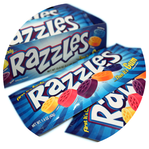 Mini Razzles Razzles - 4 Pack – Candyality 312, LLC