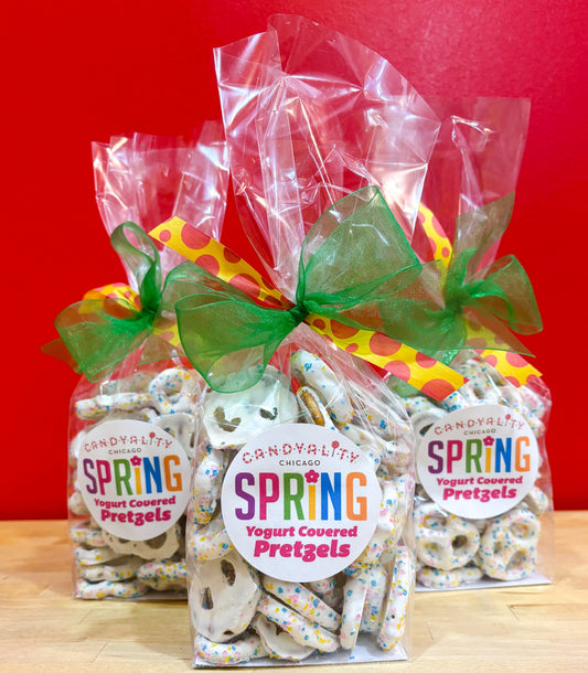 Spring Yogurt Pretzels
